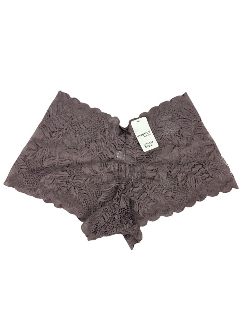 Finetoo Lace Boyshort Panties Size S